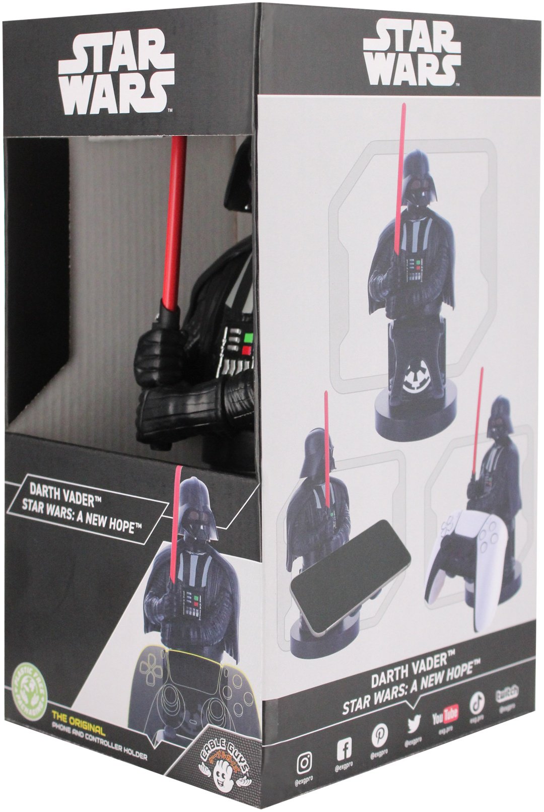 Подставка для геймпада Cable Guys Дарт Вейдер Новая Надежда черный - ForteMarket Подставка для геймпада Cable Guys Дарт Вейдер Новая Надежда черный купить,0