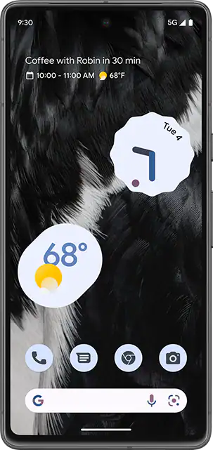 Смартфон Google Pixel 7 8/128GB Obsidian купить,0