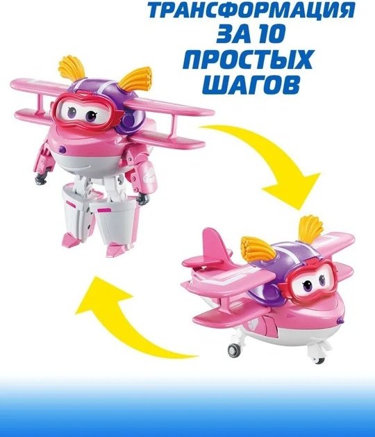 Трансформер Super Wings Элли , высота 12 см - ForteMarket Трансформер Super Wings Элли , высота 12 см купить,0