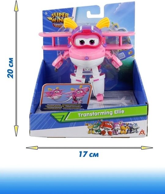 Трансформер Super Wings Элли , высота 12 см - ForteMarket Трансформер Super Wings Элли , высота 12 см купить,0