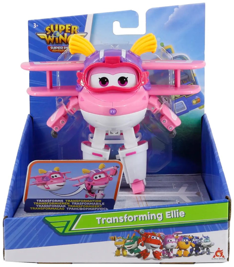 Трансформер Super Wings Элли , высота 12 см - ForteMarket Трансформер Super Wings Элли , высота 12 см купить,0