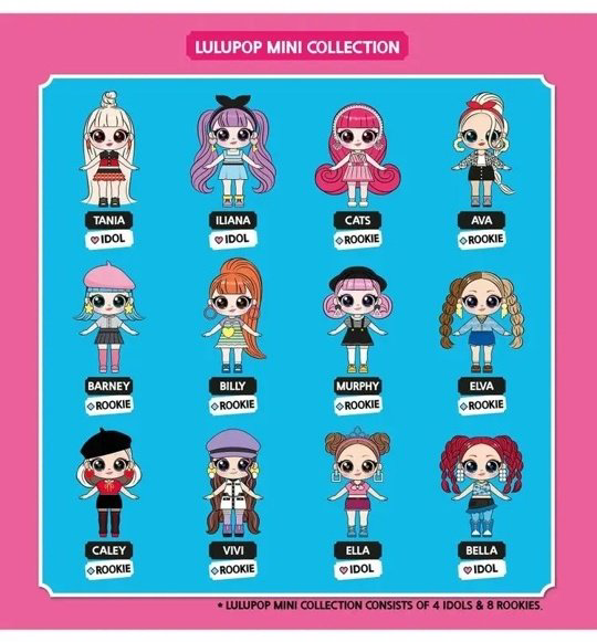 Кукла-сюрприз LULU POP Daisy 8 см купить,NaN