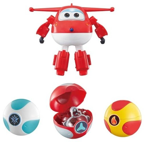 Трансформер Super Wings Джет с супер шаром, высота 12 см купить,NaN