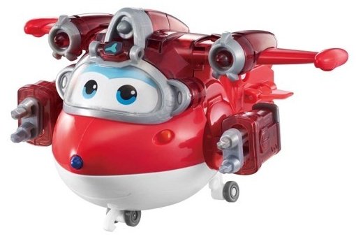 Трансформер Super Wings Джет с супер шаром, высота 12 см