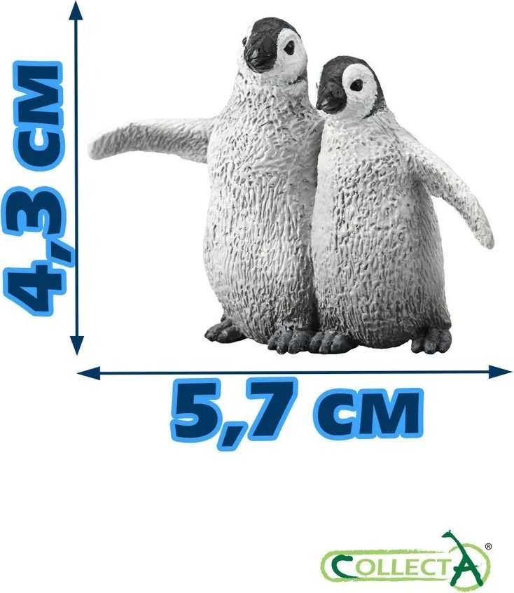 Collecta статуэтка Императорский пингвин детёныш 4.3 см, пластик - ForteMarket Collecta статуэтка Императорский пингвин детёныш 4.3 см, пластик купить,0