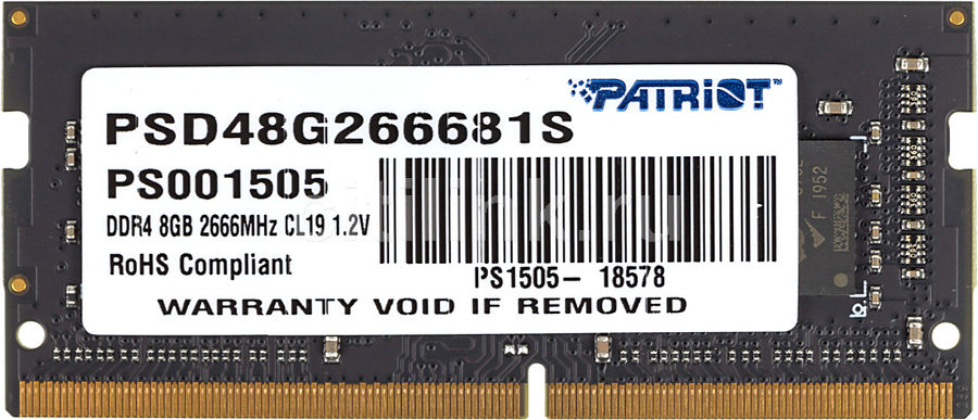 Оперативная память Patriot Signature Line PSD48G266681S 1x8Gb