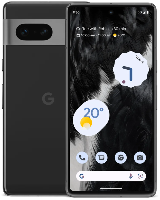 Смартфон Google Pixel 7 8/256GB Obsidian купить,NaN