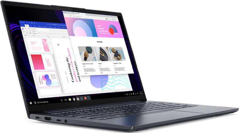  Ноутбук Lenovo Yoga Slim 7 14IIL05 82A1002DRK 14" Grey купить,NaN
