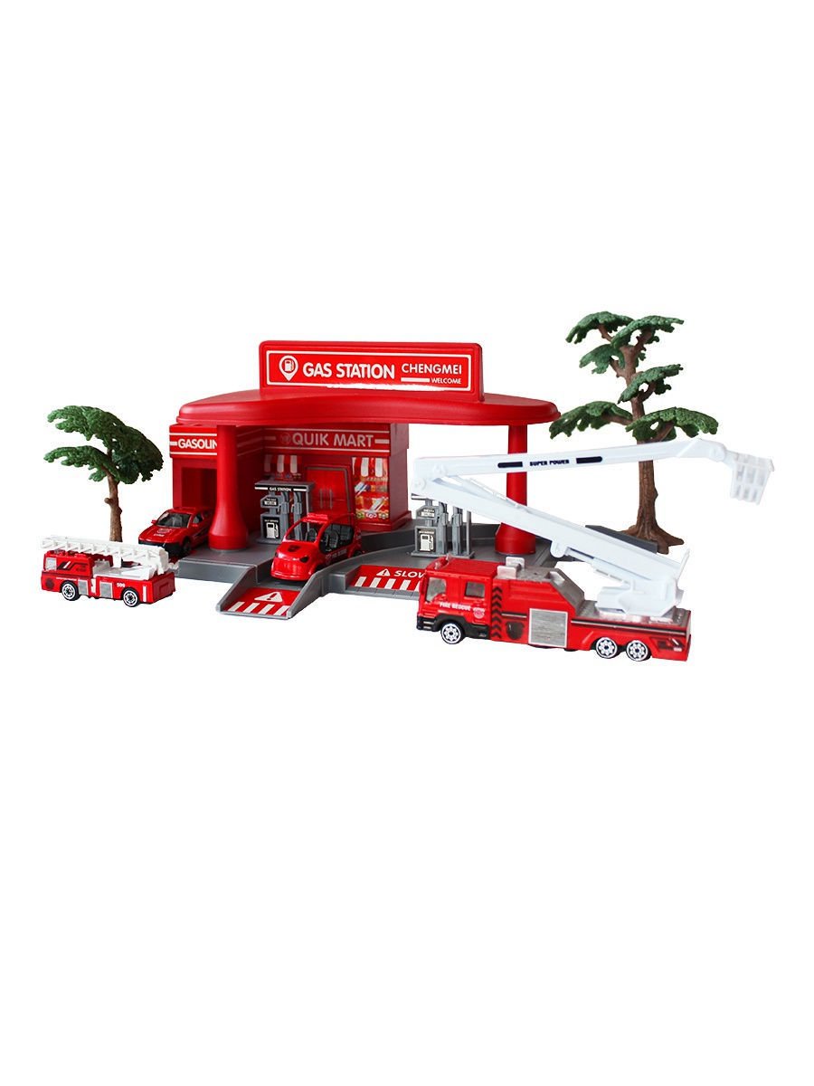Игровой набор GS Автозаправка Fire Engine CM559-12 купить,NaN