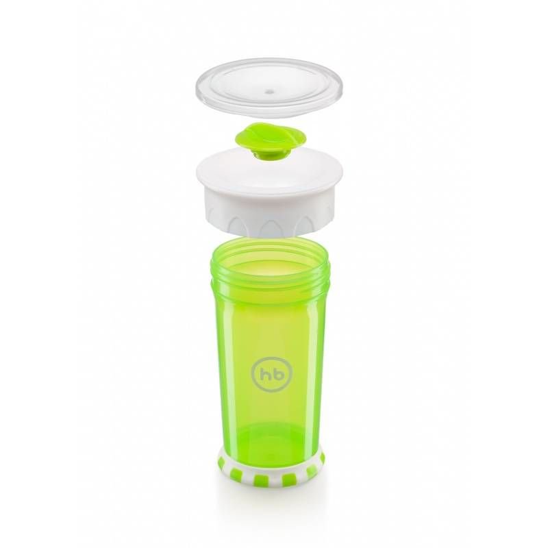 Кружка-поильник Happy Baby Drinking cup 360° Grass зеленая купить,NaN