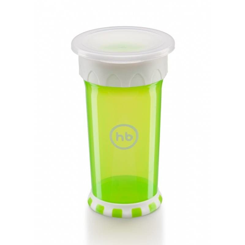 Кружка-поильник Happy Baby Drinking cup 360° Grass зеленая купить,NaN