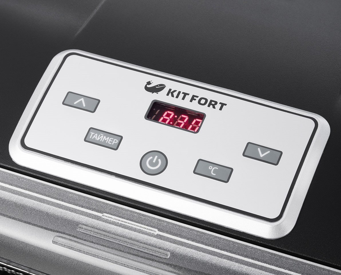 Сушилка для овощей и фруктов Kitfort КТ-1908 черная - ForteMarket Сушилка для овощей и фруктов Kitfort КТ-1908 черная купить,0