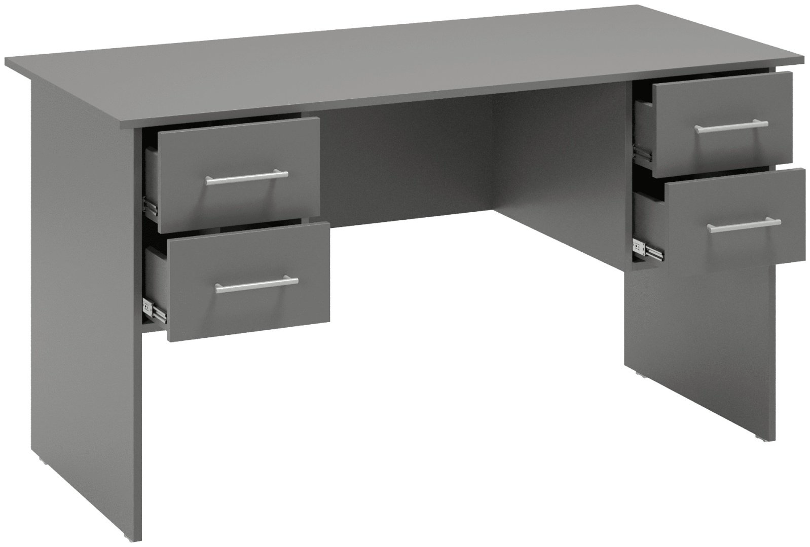 Стол письменный Мебель Азии Болашак 2, 140х65x75 см, серый купить,48990