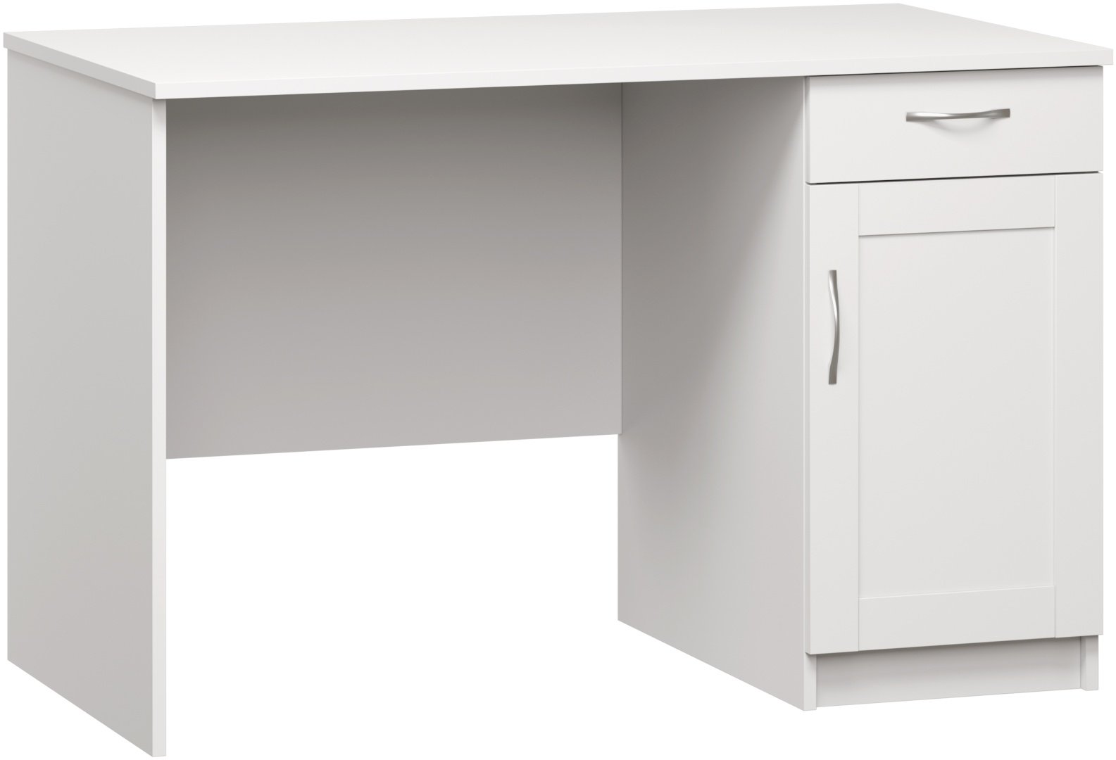 Стол письменный MMZ КАСТОР 2, 116х65x75 см, белый