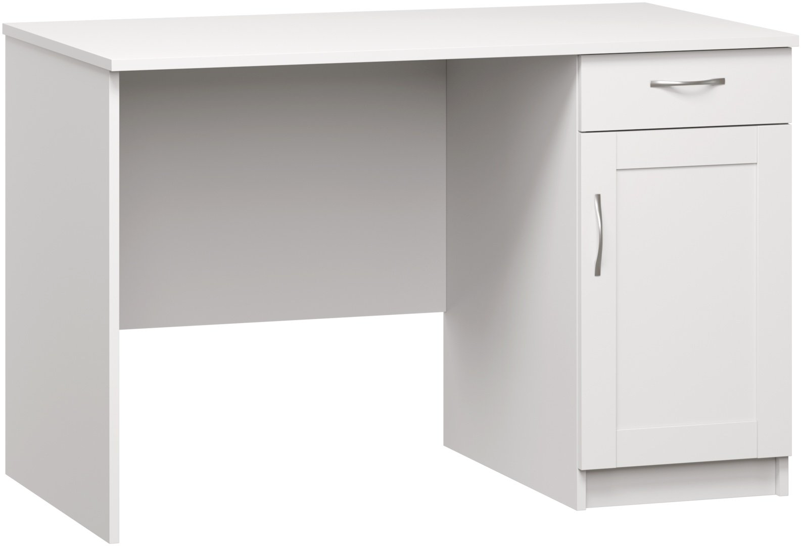 Стол письменный MMZ КАСТОР 2, 116х65x75 см, белый купить,NaN