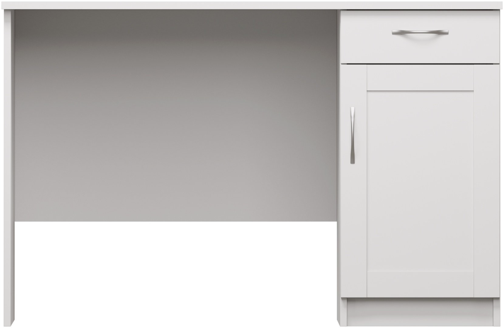 Стол письменный MMZ КАСТОР 2, 116х65x75 см, белый купить,NaN