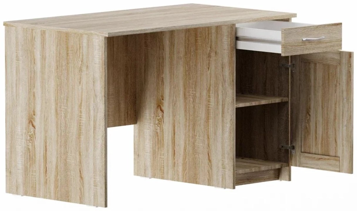 Стол письменный СВЕДСТА Кастор 4, 115х65x75 см, коричневый купить,NaN