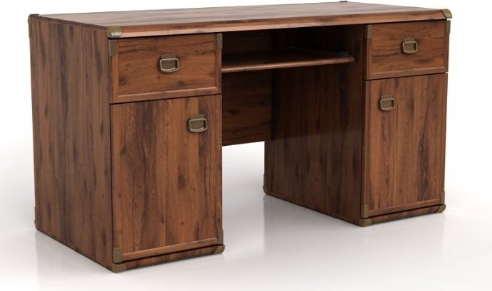 Стол письменный BRW Индиана, 140х65x78 см, коричневый - ForteMarket Стол письменный BRW Индиана, 140х65x78 см, коричневый купить,NaN