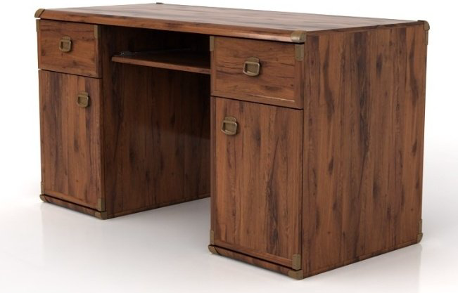 Стол письменный BRW Индиана, 140х65x78 см, коричневый - ForteMarket Стол письменный BRW Индиана, 140х65x78 см, коричневый купить,NaN
