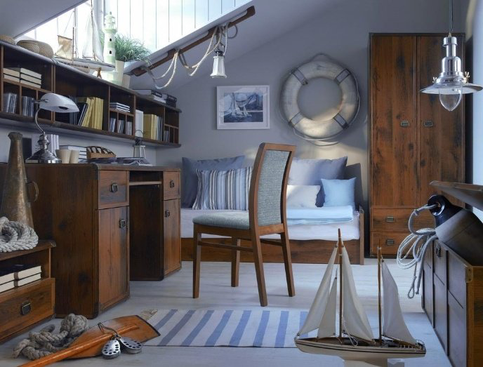 Стол письменный BRW Индиана, 140х65x78 см, коричневый - ForteMarket Стол письменный BRW Индиана, 140х65x78 см, коричневый купить,NaN