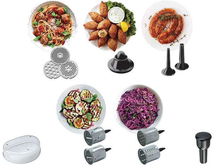 Мясорубка Kenwood MG516 серебристая 