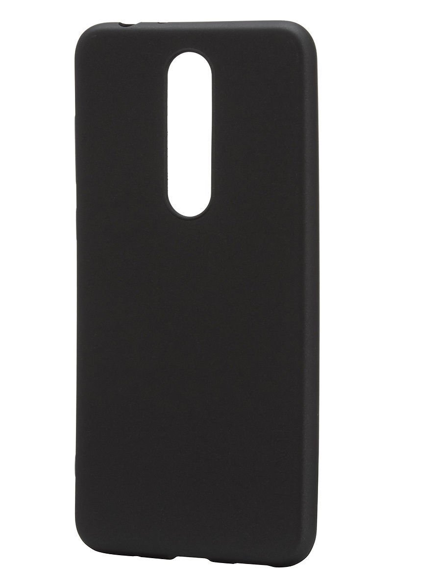 Чехол A-Case Silicon Case для Nokia 5.1 черный