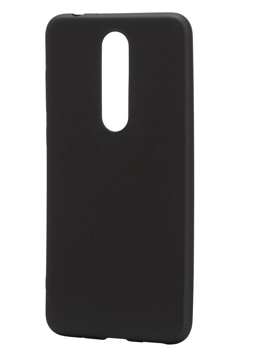 Чехол A-Case Silicon Case для Nokia 5.1 черный