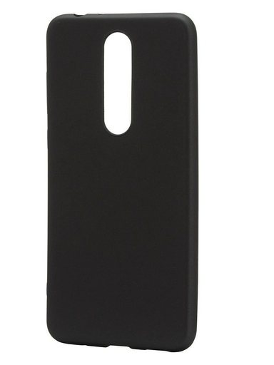 Чехол A-Case Silicon Case для Nokia 5.1 черный