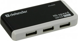 USB Hub Defender Quadro Infix черный