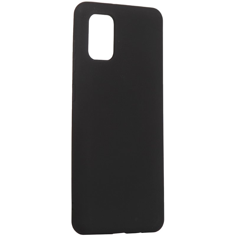 Чехол A-Case Silicon Case для Samsung Galaxy A71 черный