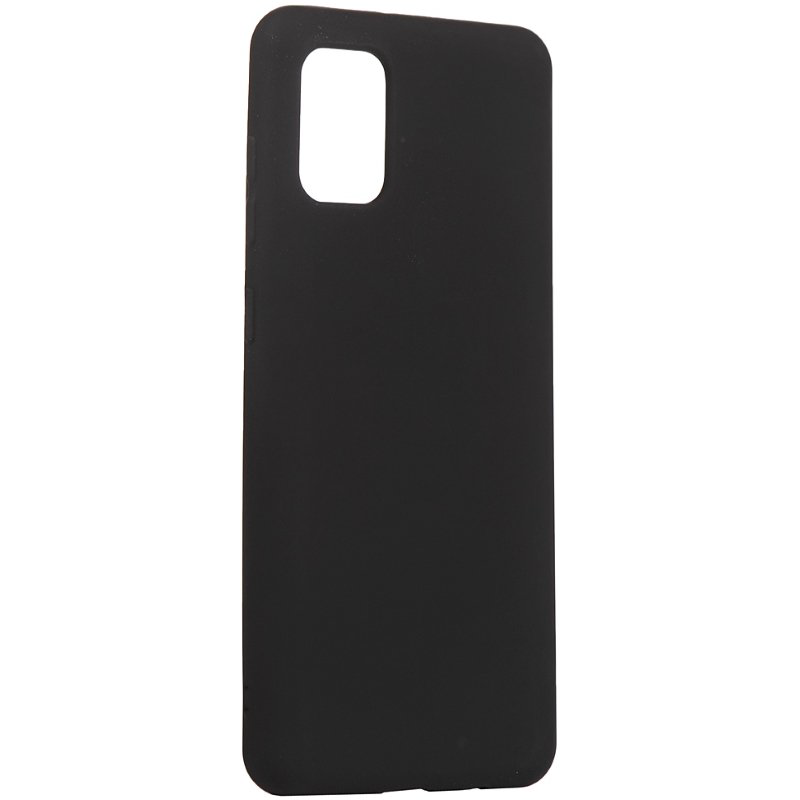 Чехол A-Case Silicon Case для Samsung Galaxy A71 черный