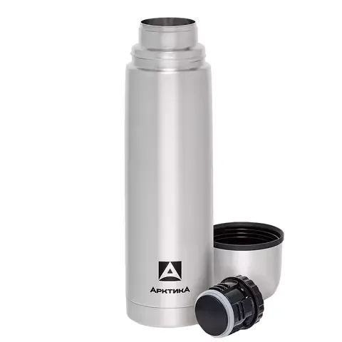 Классический термос Арктика 101-1000АT (1л) Silver