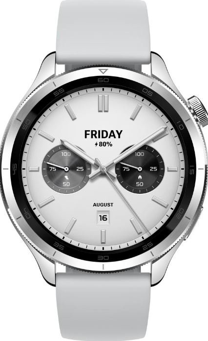 Смарт-часы Xiaomi Watch S4 47 мм серебристый-белый - ForteMarket Смарт-часы Xiaomi Watch S4 47 мм серебристый-белый купить,0
