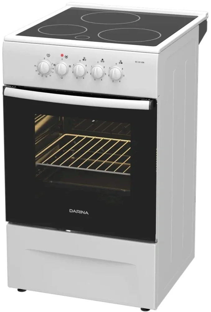 Кухонная плита DARINA F EC 331 606 W White - ForteMarket Кухонная плита DARINA F EC 331 606 W White купить,0