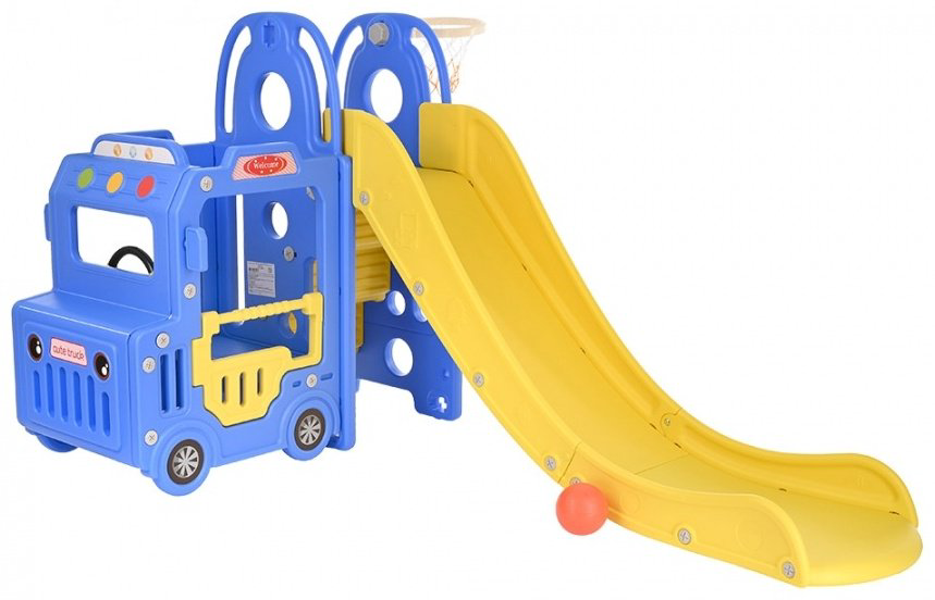 Горка Pituso Cute Truck UN-BS02-blue, 185x95x100 см купить,NaN