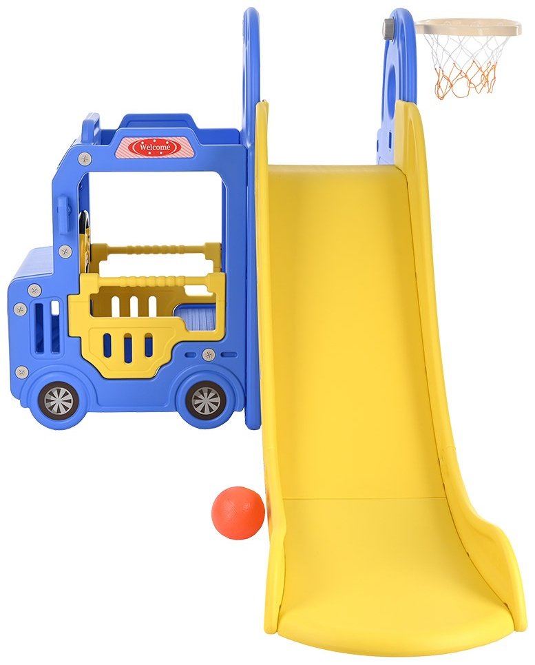 Горка Pituso Cute Truck UN-BS02-blue, 185x95x100 см купить,0