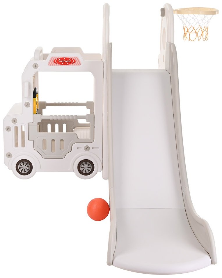 Горка Pituso Cute Truck UN-BS02-white, 185x95x100 см купить,0
