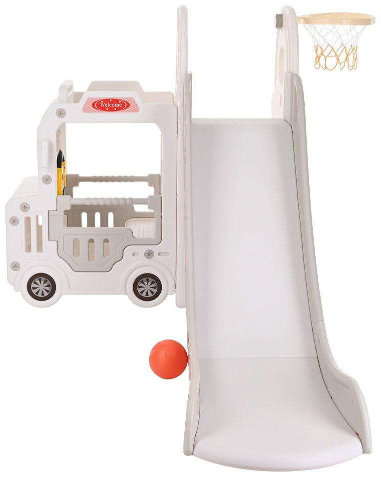 Горка Pituso Cute Truck UN-BS02-white, 185x95x100 см купить,NaN