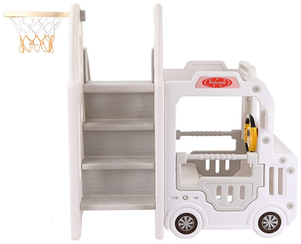 Горка Pituso Cute Truck UN-BS02-white, 185x95x100 см купить,0