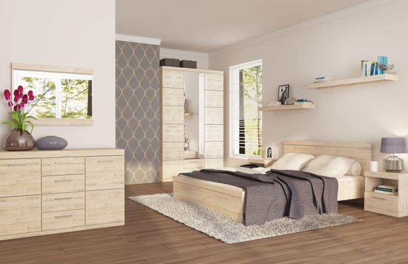 Кровать Anrex Оскар 160x200см коричневая купить,NaN