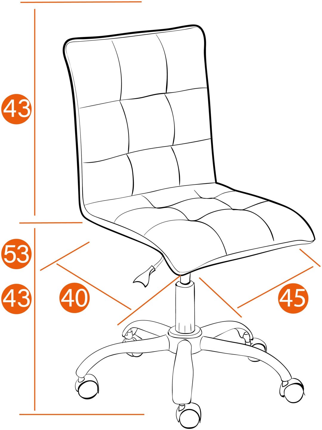 Компьютерное кресло Tetchair 21200 Tetchair ZERO СС, слоновая кость купить,0