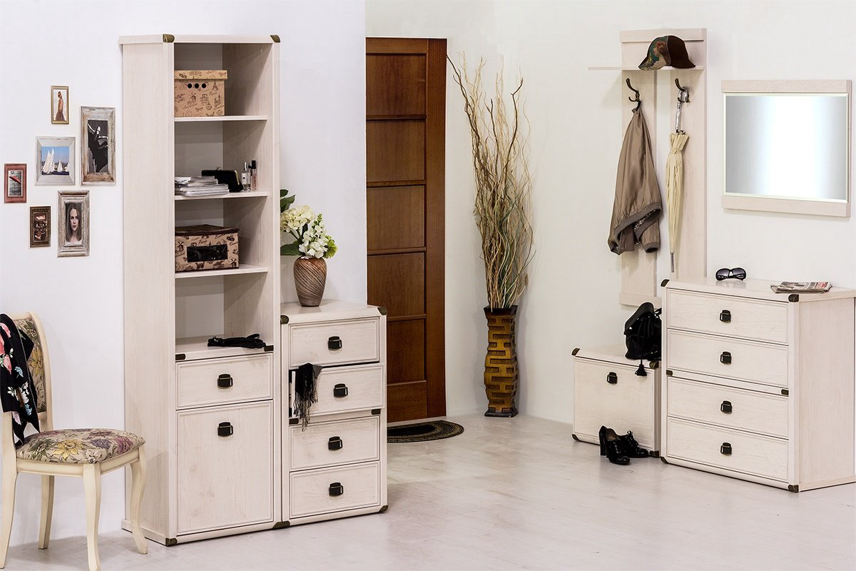 ANREX Вешалка Anrex QWFDD7539 60x141.6см cосна винтаж  купить,NaN