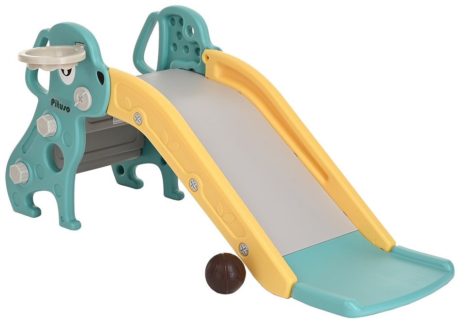 Горка Pituso Мопсик FE-HT-XG0-green, 116.5x58x51 см купить,0