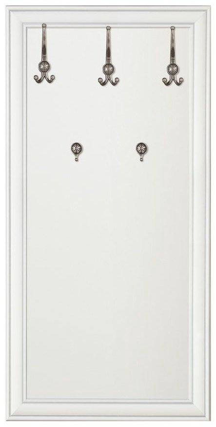 Вешалка BRW Брест Кентаки WIE/75, ЛДСП, 75x144 см, белый купить,NaN