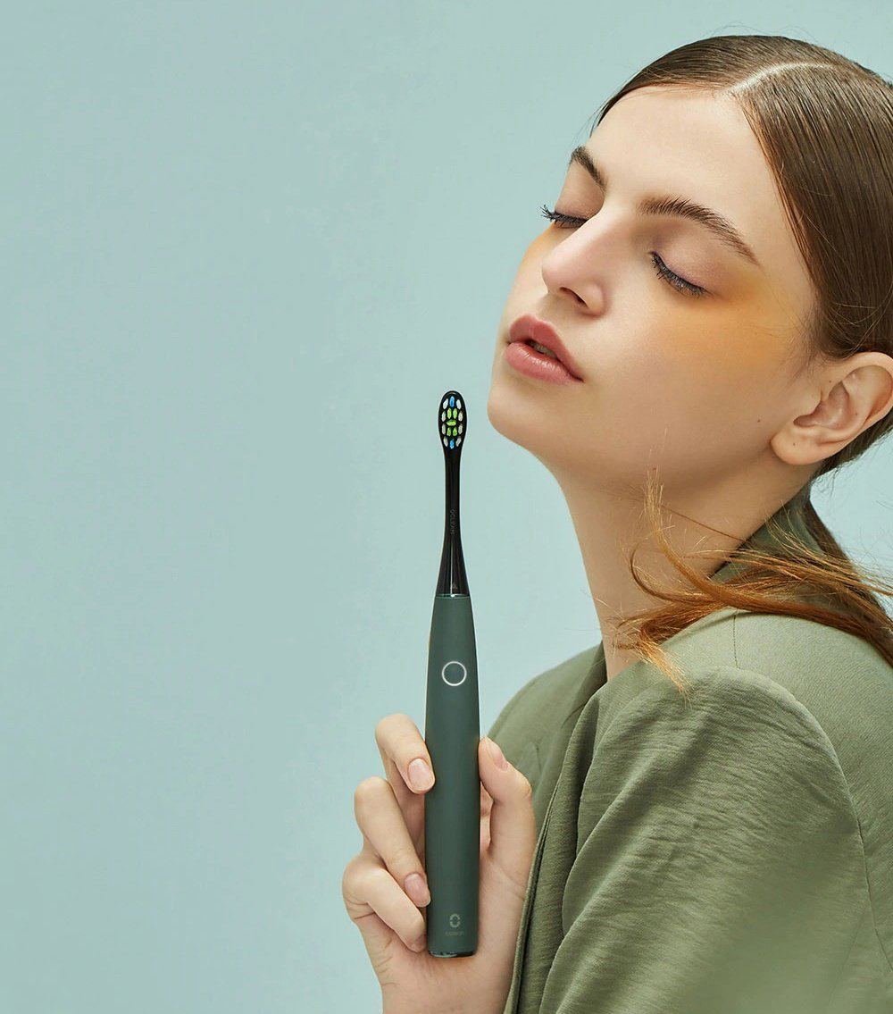 Электрическая щетка Xiaomi ультразвуковая Oclean Air 2 щетина средняя купить,NaN