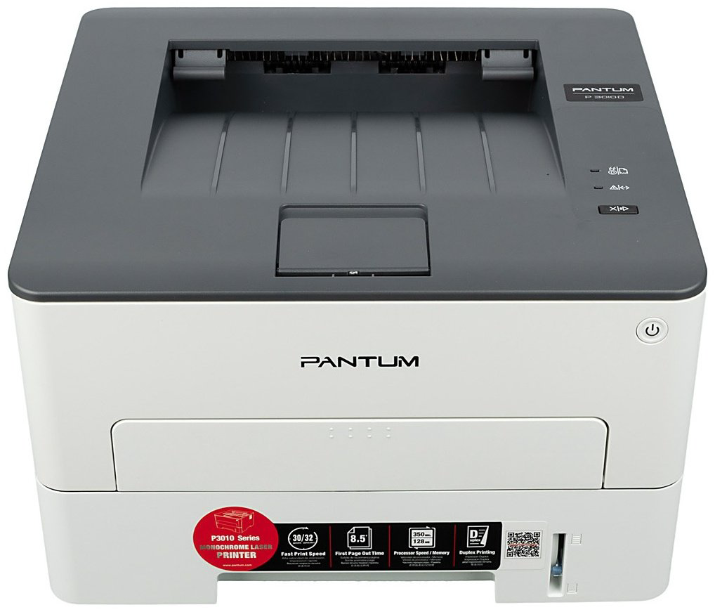 Pantum P3010D серый-черный