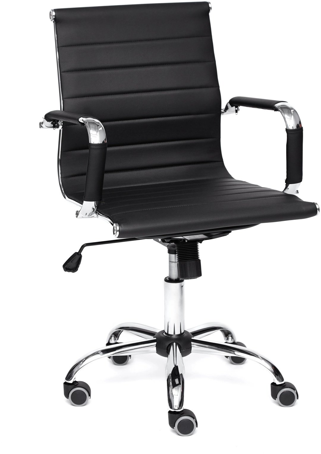 Компьютерное кресло Tetchair URBAN-LOW 15763111, черный, серебряный