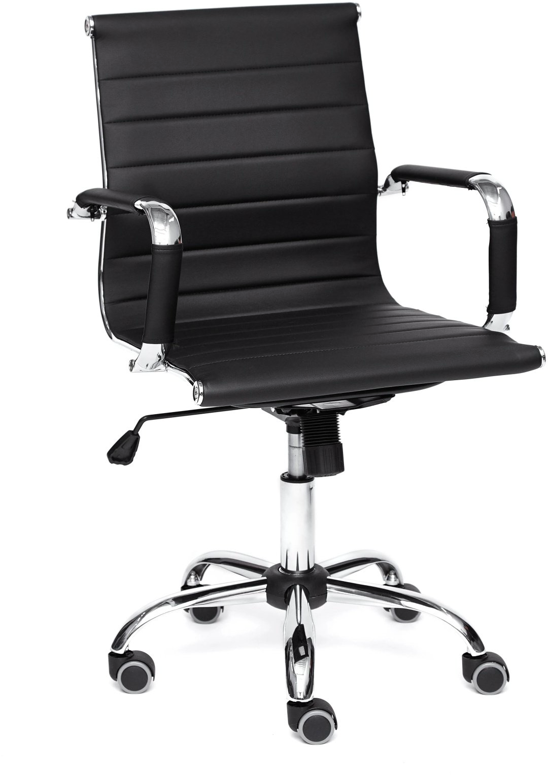 Компьютерное кресло Tetchair URBAN-LOW 15763111, черный, серебряный купить,NaN
