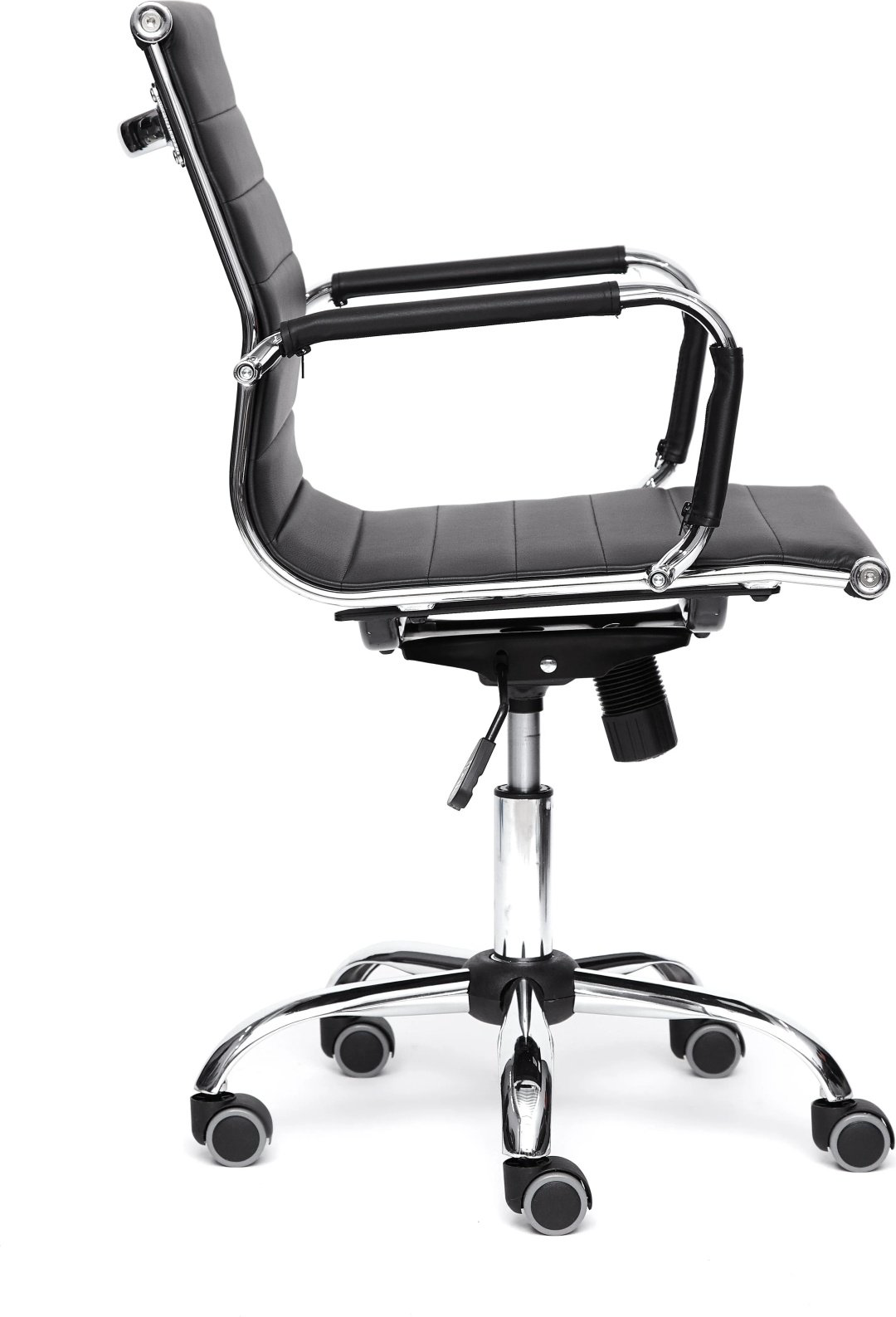 Компьютерное кресло Tetchair URBAN-LOW 15763111, черный, серебряный купить,NaN