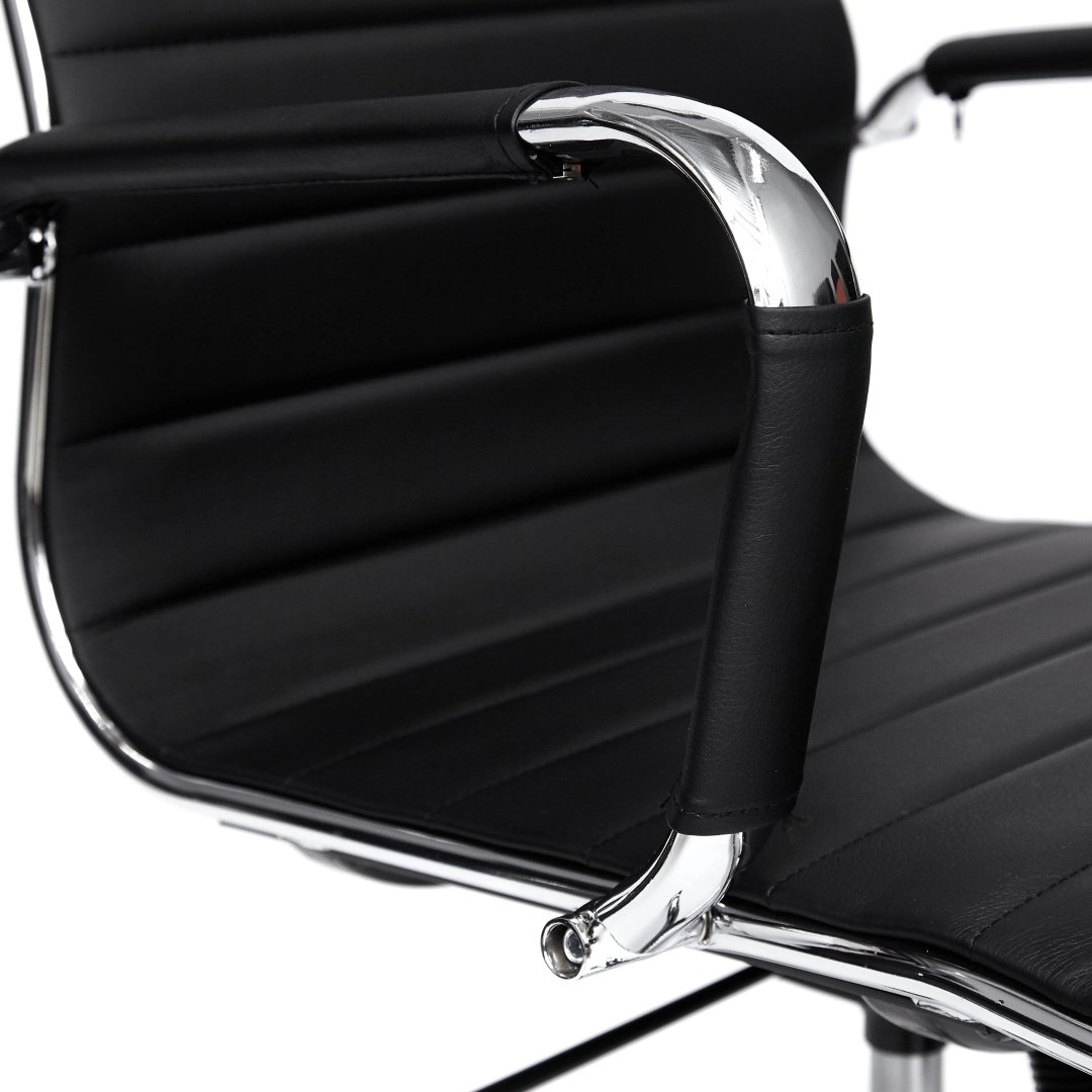 Компьютерное кресло Tetchair URBAN-LOW 15763111, черный, серебряный купить,NaN